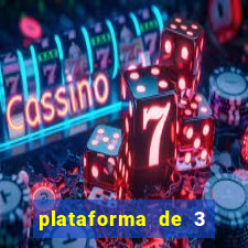 plataforma de 3 reais pg